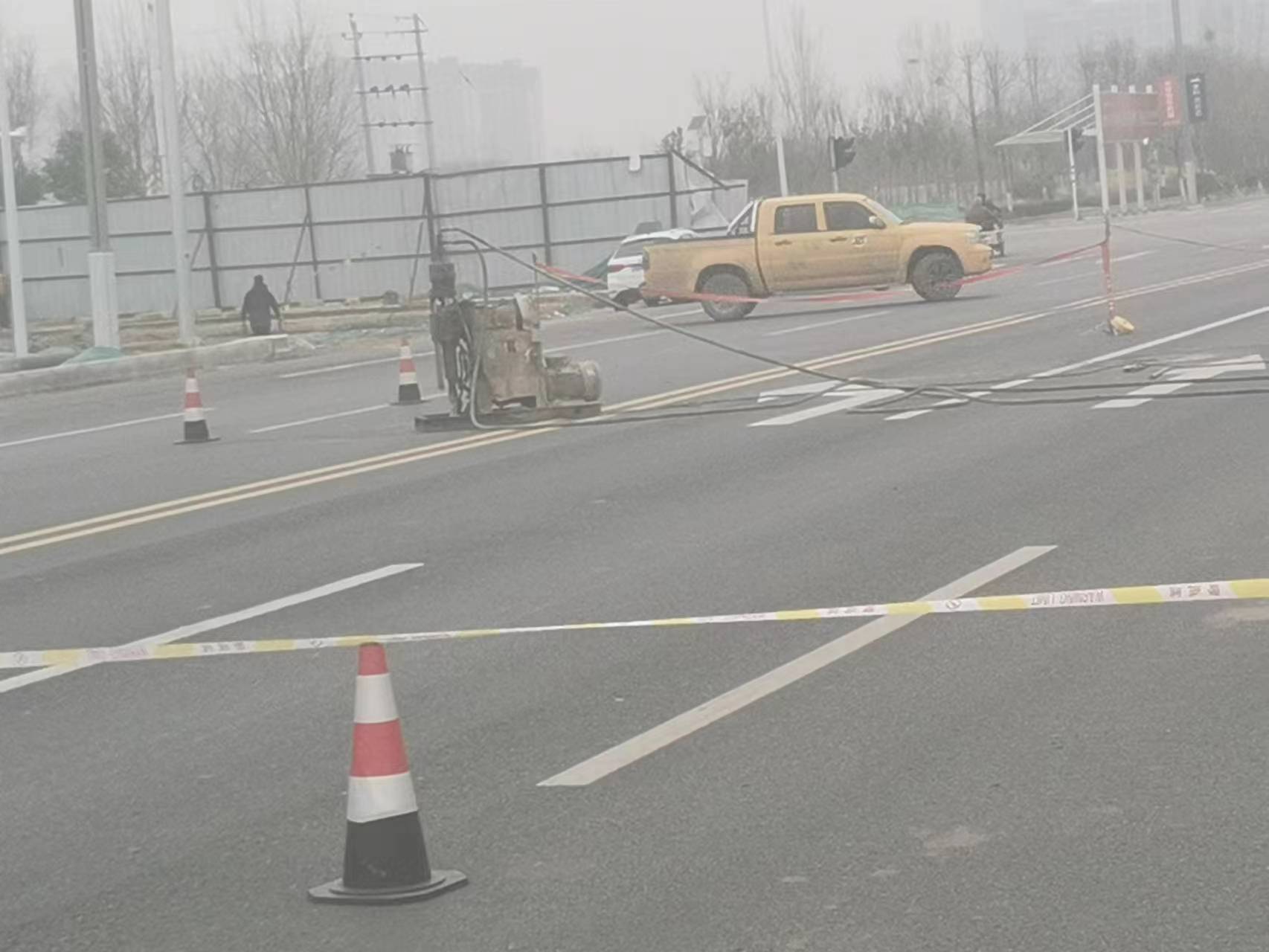 筠连公路路基沉陷注浆